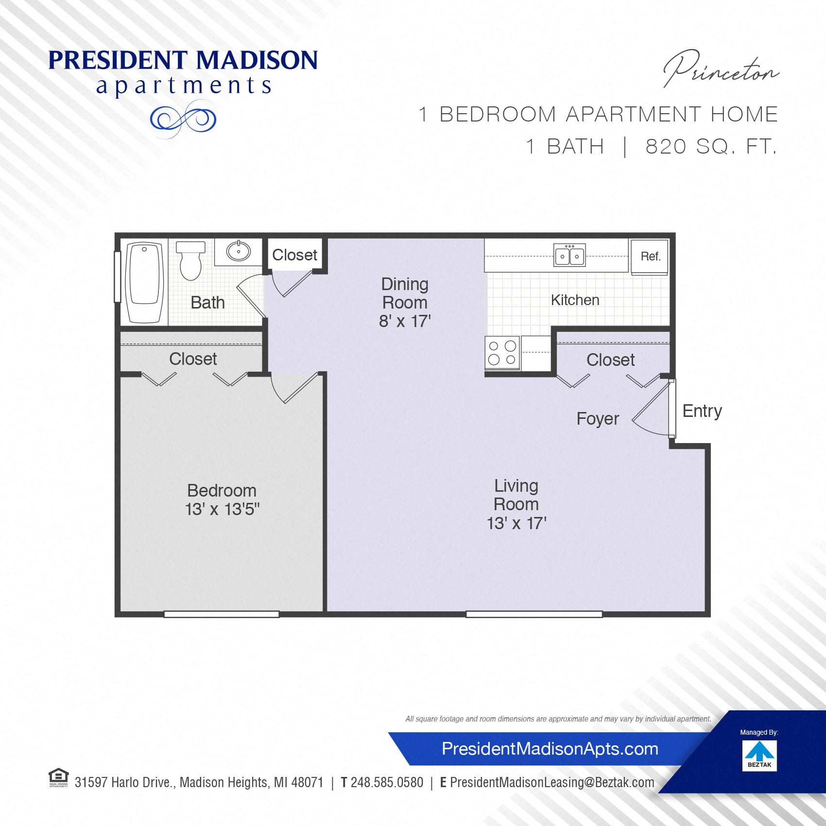 Princeton floor plan